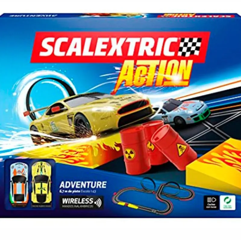 Circuito Action Adventure 6.7 m*SCALEXTRIC Clearance