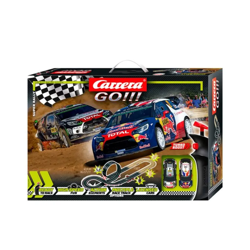 CARRERA Circuitos Slot-Circuito GO! Super Rally 4.9 m