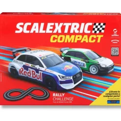 SCALEXTRIC COMPACT Circuitos Slot-Circuito Rally Challenge Pilas