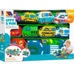 MOLTO Primera Infancia Y Preescolar-City & Fun Tapiz Juego con Coches