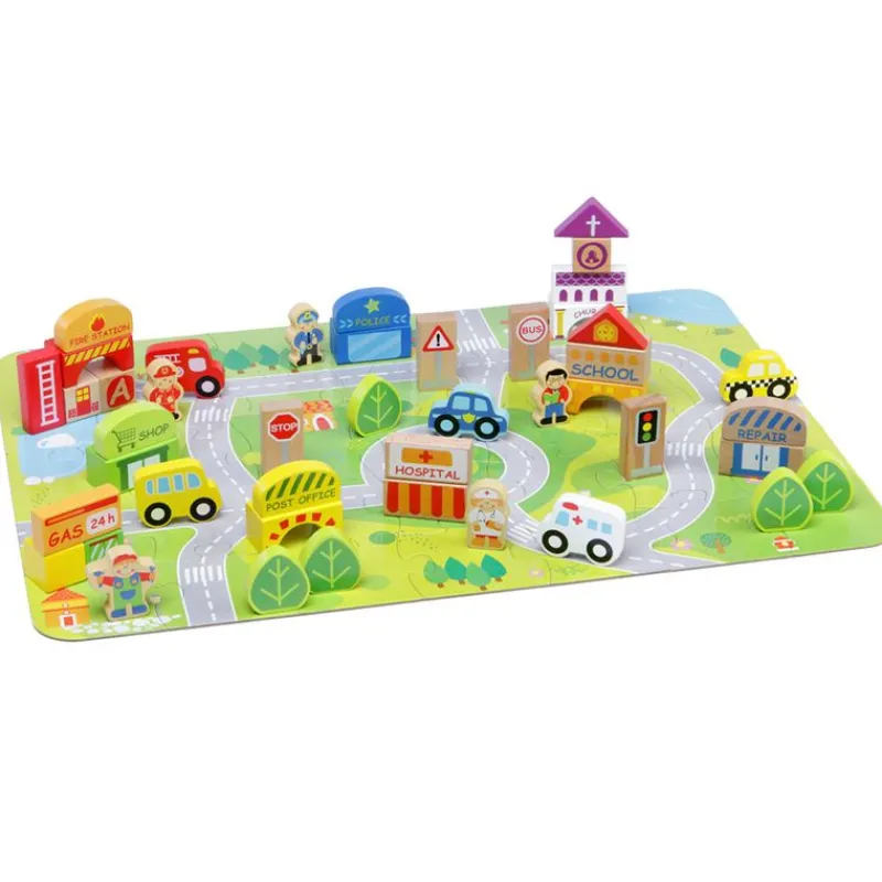 Ciudad Bloques de Madera*MOLTO Online