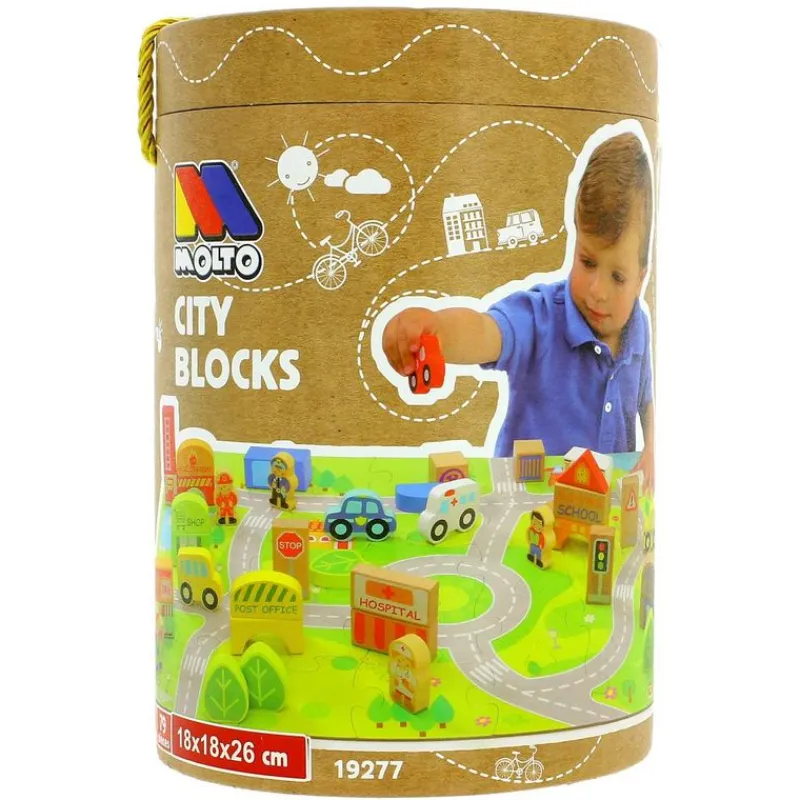 Ciudad Bloques de Madera*MOLTO Online