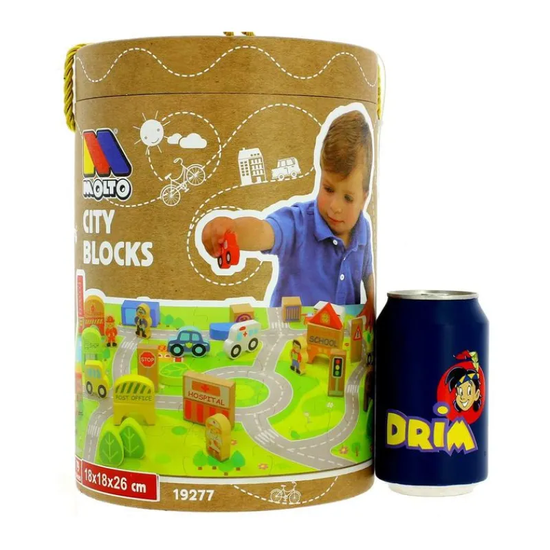 Ciudad Bloques de Madera*MOLTO Online