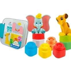 CLEMENTONI Puzzles Y Construcciones|Primera Infancia Y Preescolar-Clemmy Pack Construcción Disney
