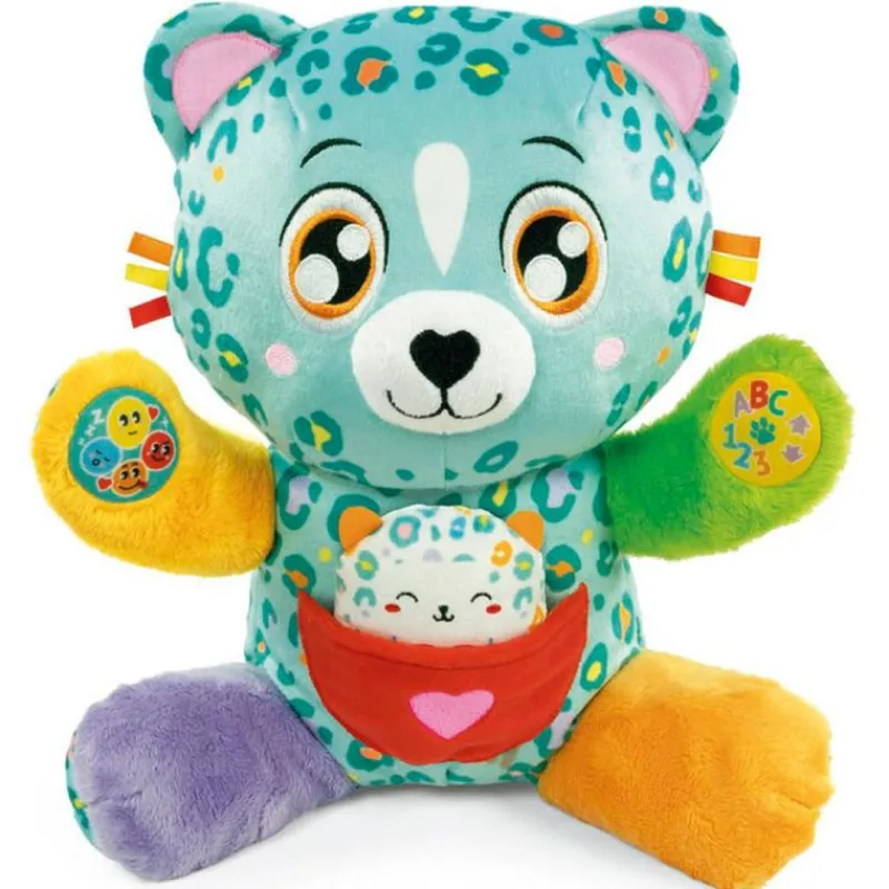 CLEMENTONI Primera Infancia Y Preescolar-Cleo y Leo Mis Leopardos Interactivos