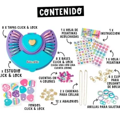 BIZAK Manualidades-Click & Lock Diseña Tus Joyas