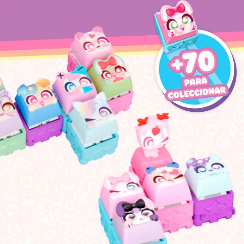 BIZAK Manualidades-Clickeez Keyboard Mega Pack Teclado Completo