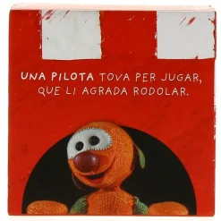 COMANSI Primera Infancia Y Preescolar-Club Super3 Pelota de Trapo del Mic