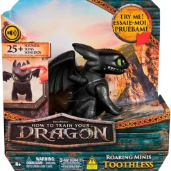 SPIN MASTER Electrónicos-Cómo Entrenar a tu Dragón Roaring Mini Dragón Surtido