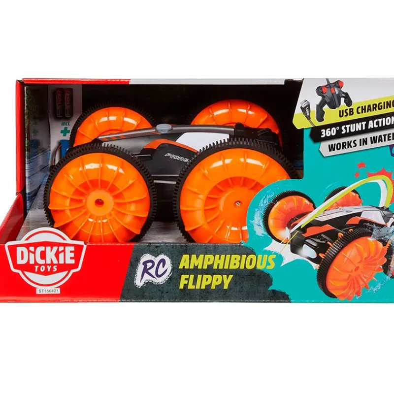 SIMBA Coches Radio Control (R/C)-Coche Anfibio Flippy R/C