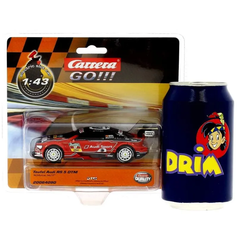 Coche Go Teufel Audi RS 5 DTM M. Molina N.17*CARRERA Best