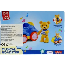 DRIM DISCOUNT Vehículos, Trenes Y Parkings-Coche con Muñeco Oso