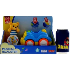 DRIM DISCOUNT Vehículos, Trenes Y Parkings-Coche con Muñeco Oso