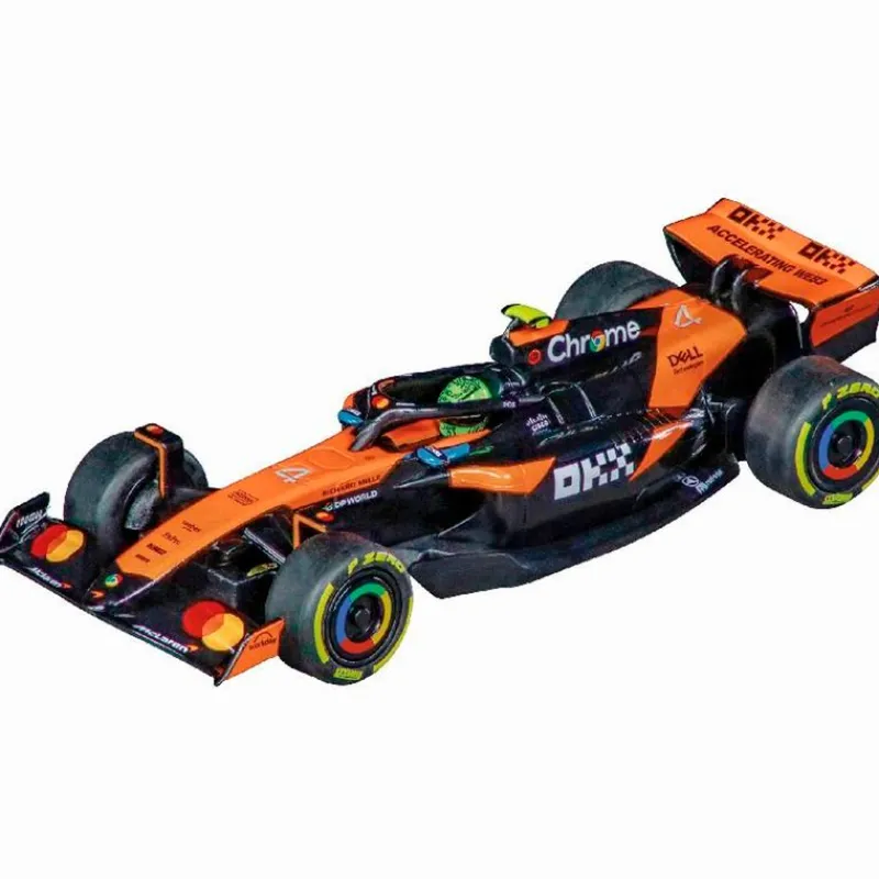 CARRERA Coches Escala 1:32 Y 1:43-Coche F1 McLaren Norris Retrofricción