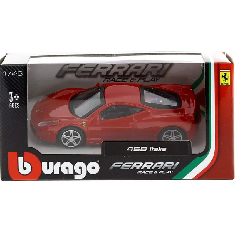BURAGO Coches Escala 1:32 Y 1:43-Coche Ferrari Race & Play Escala 1:43