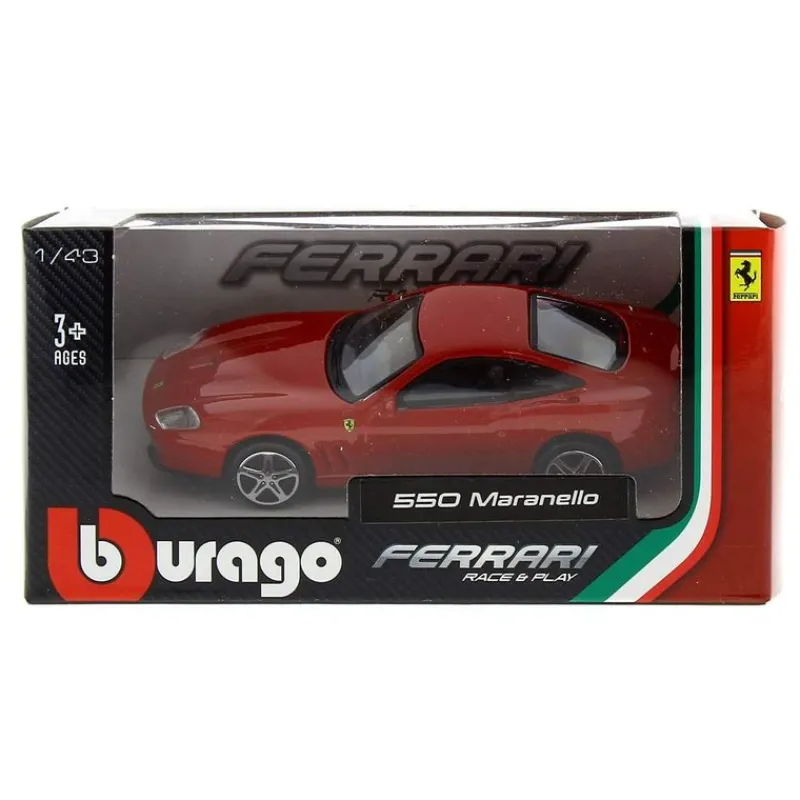 Coche Ferrari Race & Play 550 Maranello Escala 1:43*BURAGO Online