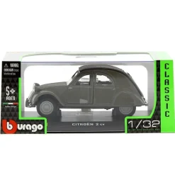 Coche Miniatura Citroen 2 Peana y caja Escala 1:32*BURAGO New