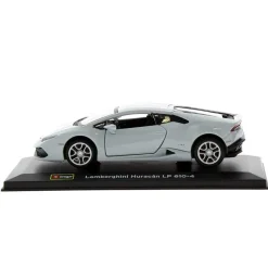 Coche Miniatura Lamborghini Huracán Peana y caja Escala 1:32 Plus*BURAGO Outlet