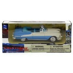 NEW RAY Coches Escala 1:32 Y 1:43-Coche Miniatura OldsMobile Super 88 Escala 1:43