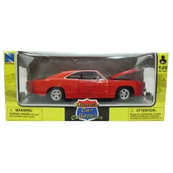 Coche Miniatura Pontiac Clásico Americano Rojo Escala 1:24*NEW RAY Hot