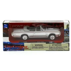 NEW RAY Coches Escala 1:32 Y 1:43-Coche Miniatura Pontiac GTO 1966 Escala 1:43