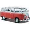 MAISTO Coches Escala 1:24-Coche Miniatura Volkswagen Van Samba Escala 1:24