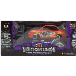 DRIM DISCOUNT Coches Radio Control (R/C)-Coche Night Danger Rojo R/C 1:20