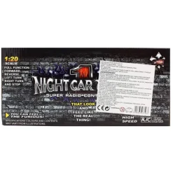DRIM DISCOUNT Coches Radio Control (R/C)-Coche Night Danger Rojo R/C 1:20