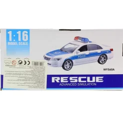 DRIM DISCOUNT Vehículos, Trenes Y Parkings-Coche Policía Escala 1:16