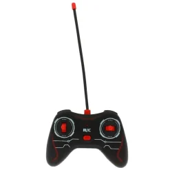 DRIM DISCOUNT Coches Radio Control (R/C)-Coche Policía Negro R/C a Escala 1:16