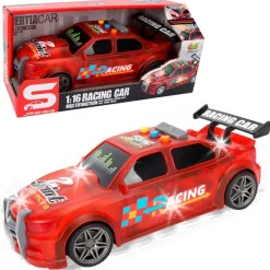 DRIM DISCOUNT Vehículos, Trenes Y Parkings-Coche Rally con Luz y Sonido