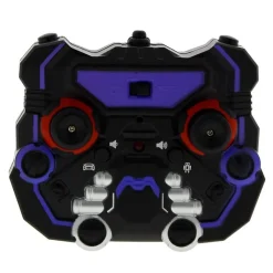 DRIM DISCOUNT Robots-Coche R/C de Policia Transformable en robot