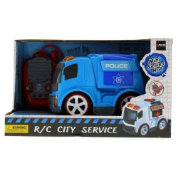 DRIM DISCOUNT Coches Radio Control (R/C)-Coche R/C Infantil Policia