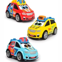 SIMBA Vehículos, Trenes Y Parkings-Coche Retro-fricción ABC Surtido