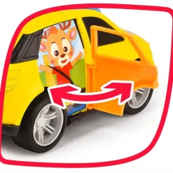 SIMBA Vehículos, Trenes Y Parkings-Coche Retro-fricción ABC Surtido