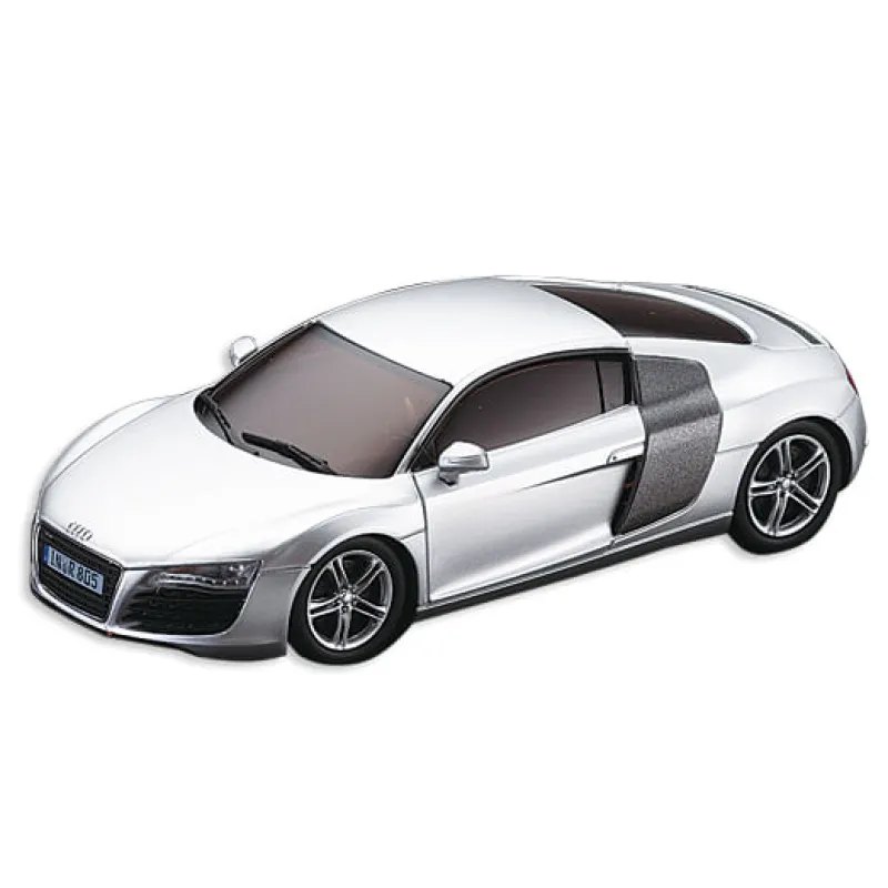 Coche Slot Audi R8 Silver Escala 1:43*DSLOT43