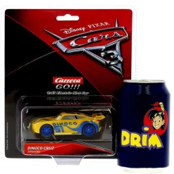 Coche Slot Go Cars 3 Dinoco Cruz Ramirez Escala 1:43*CARRERA Hot