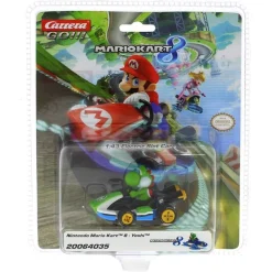 Coche Slot Go Nintendo Mario Kart 8 Yoshi Escala 1:43*CARRERA Discount