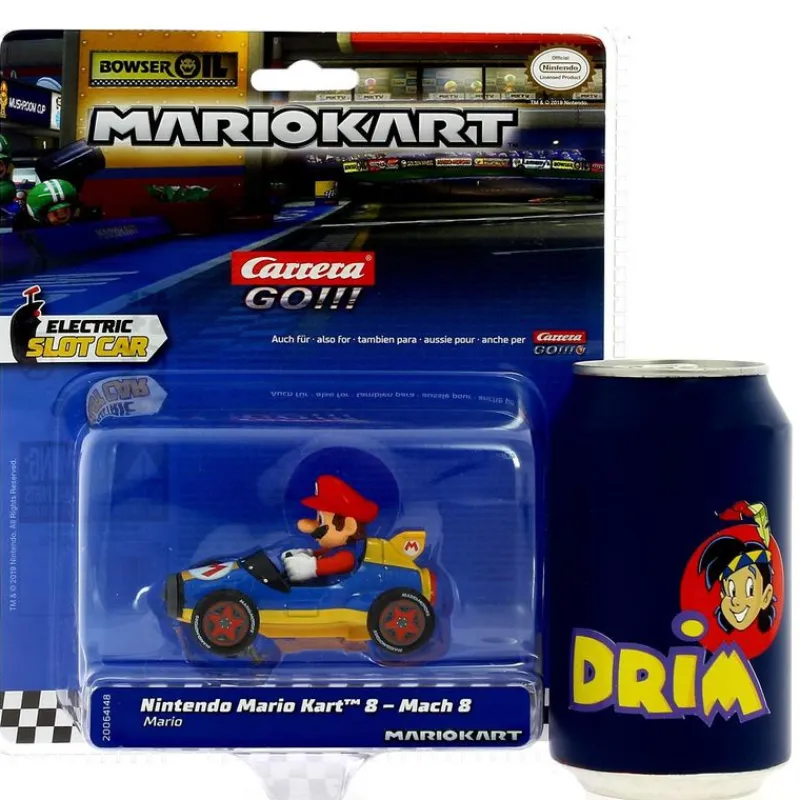 CARRERA Coches Slot-Coche Slot Mario Mach a escala 1:43