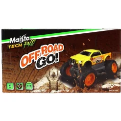 MAISTO-TECH Coches Radio Control (R/C)-Coche Tech off Road Amarillo R/C