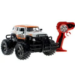 SELECCION DRIM Coches Radio Control (R/C)-Coche Todo Terreno Cross Country Blanco 1:14
