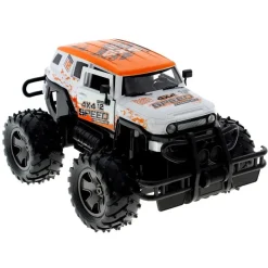 SELECCION DRIM Coches Radio Control (R/C)-Coche Todo Terreno Cross Country Blanco 1:14