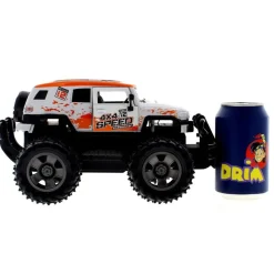 SELECCION DRIM Coches Radio Control (R/C)-Coche Todo Terreno Cross Country Blanco 1:14