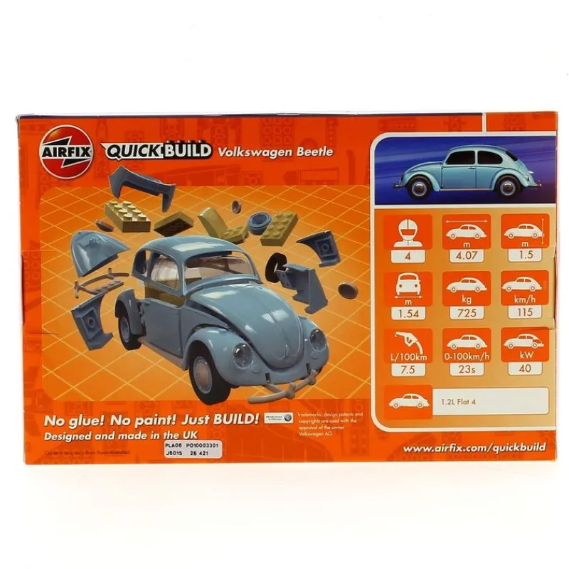 AIRFIX Maquetas De Coches-Coche Volkswagen Beetle Kit de montaje