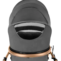 Cochecito 3 piezas Amaia Gris Oscuro*KIKKABOO Clearance