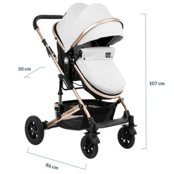 Cochecito 3 piezas Amaia Menta*KIKKABOO New