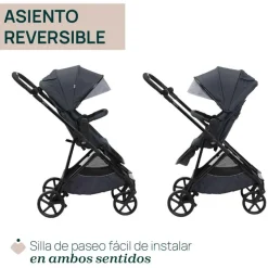 CHICCO Cochecitos De 2 Piezas-Cochecito 2 piezas Seety Boston Grey