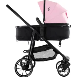 Cochecito 3 piezas Dubai 2 Rosa*ASALVO Discount