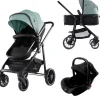 Cochecito 3 piezas Dubai 2 Oliva*ASALVO Hot