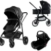 Cochecito 3 piezas Dubai 2 Negro*ASALVO Discount